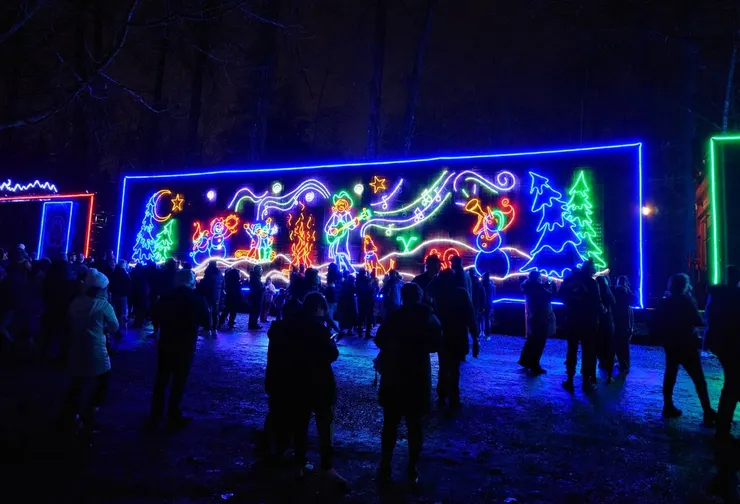 去年CPKC聖誕火車一景