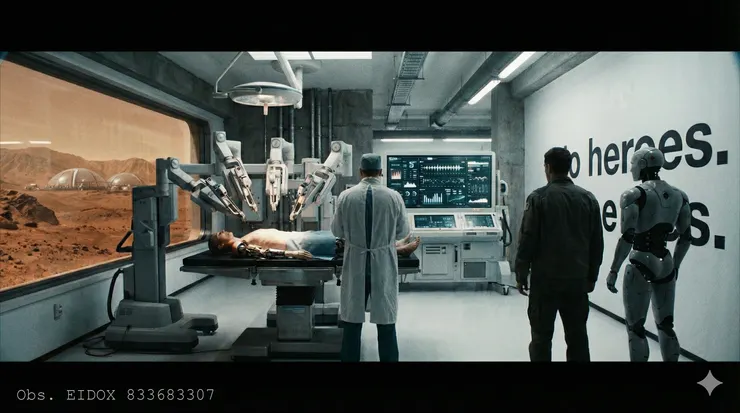 Concept art for Mars Base: Paradis Project by Eidox - Sci-fi novel illustration