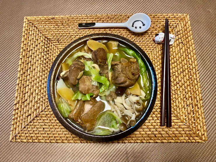午餐：羊肉湯