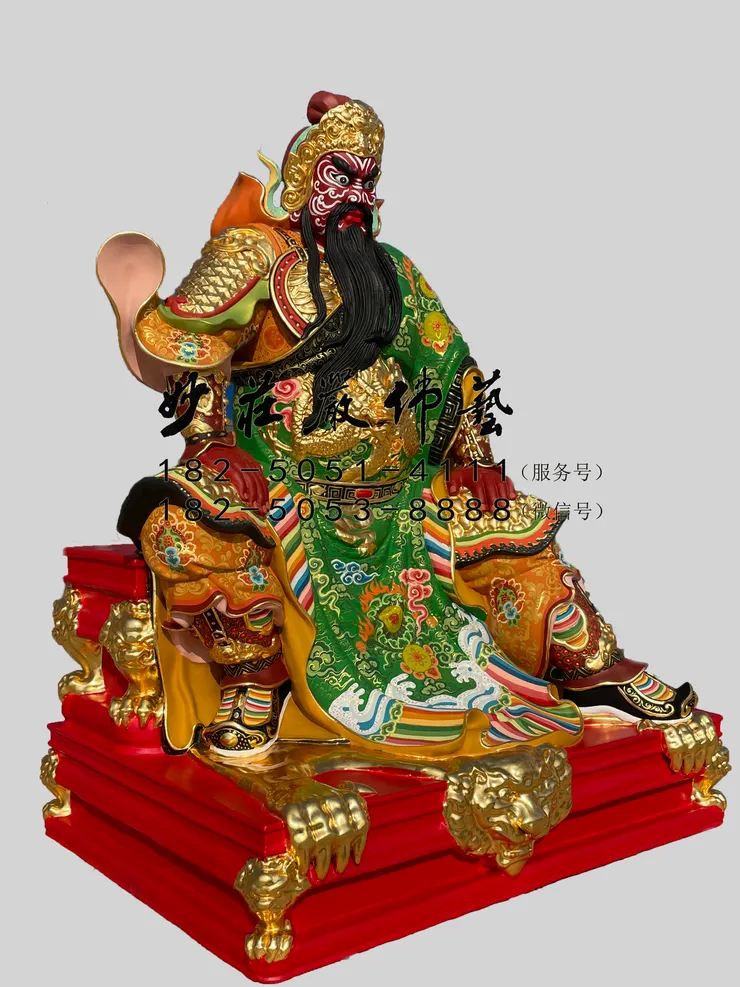 柏元帥神像左側照