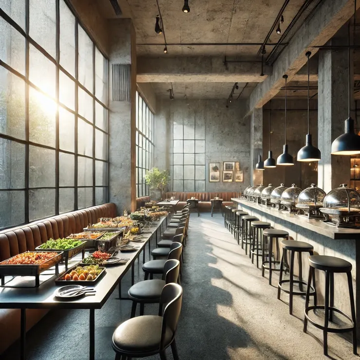工業風餐廳設計
