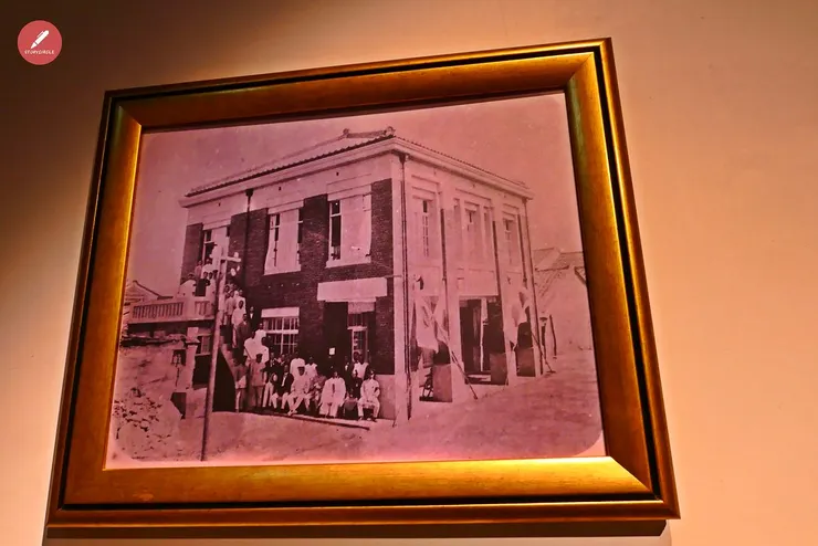 過去大廟口派出所是獨立一棟