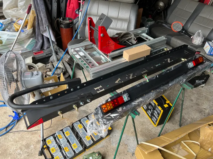 安裝攜車架主結構