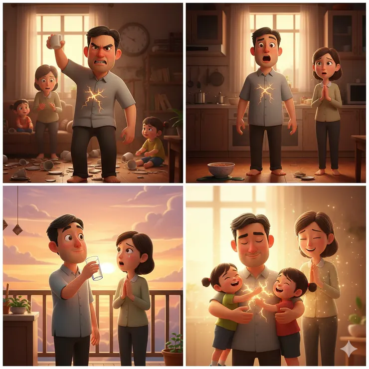 那個摔杯子的男人