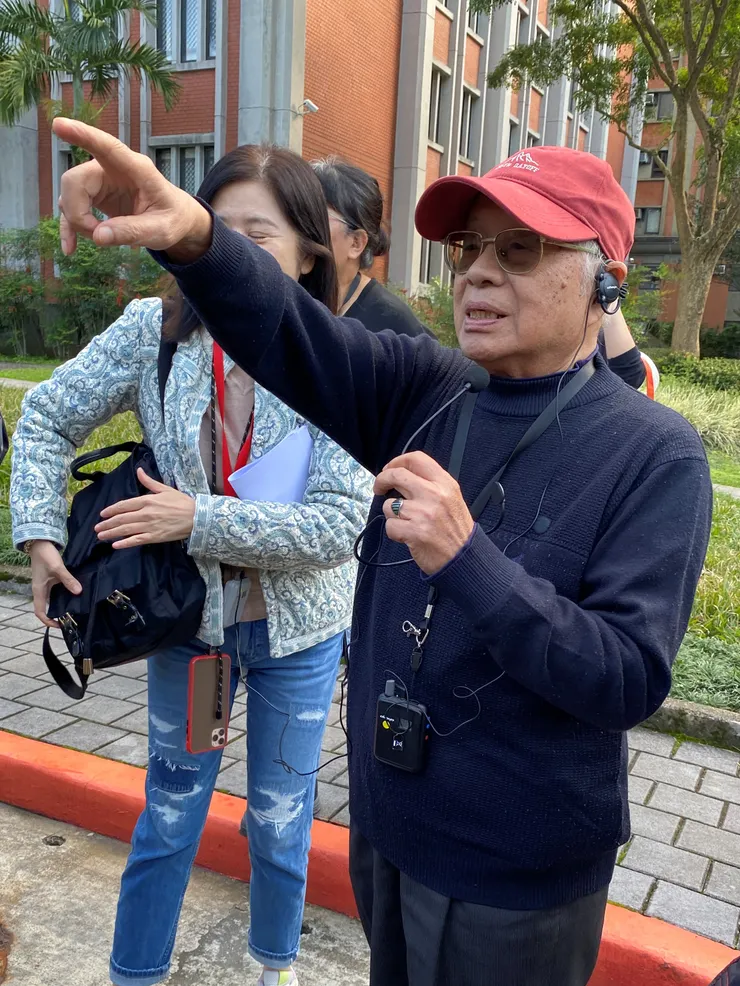 1955年即來到中研院工作的陳老師