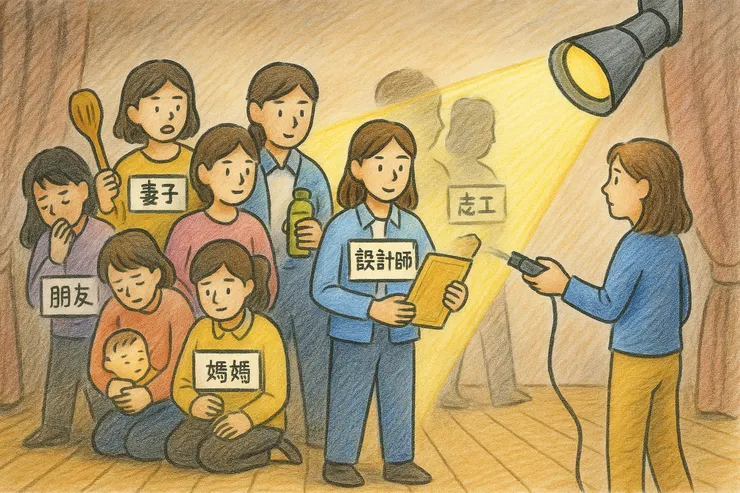 重要腳色優先上台。(GPT繪製)