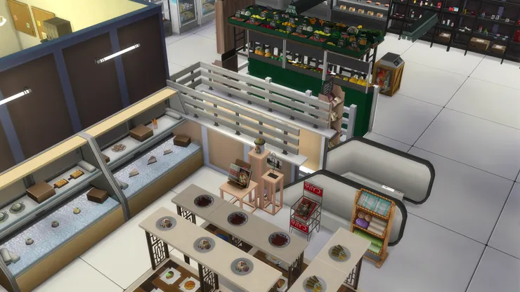 沒試過從上空逛超市吧？