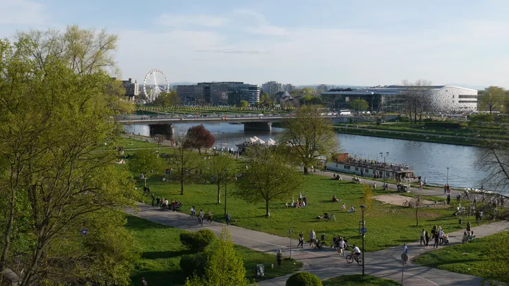 從城堡看維斯瓦河