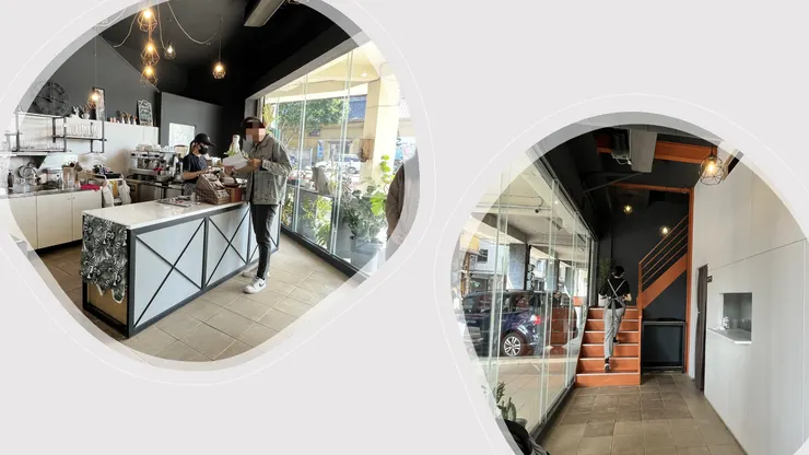 一樓出餐與櫃台