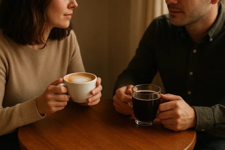 咖啡。情人。夢