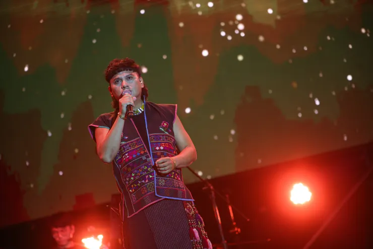 桑布伊在「2023世界音樂節@臺灣」與一青窈一同演出。