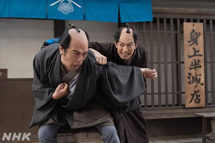 初次見面有點激動的兩人......