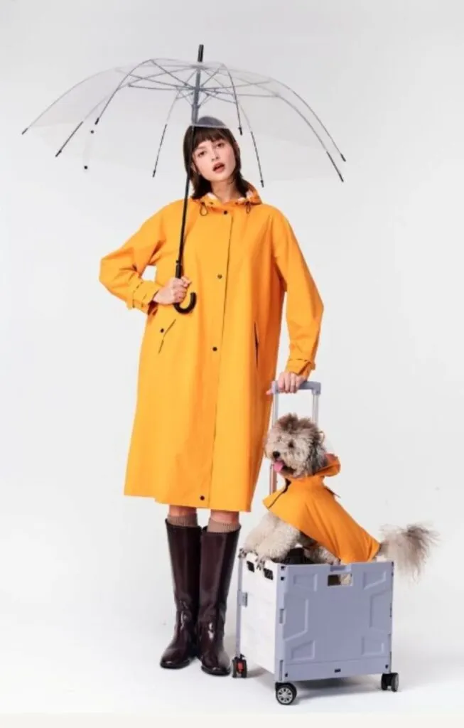 ▲「寵」愛無極限，人寵親子裝成為時尚焦點。(哈哈窩提供)