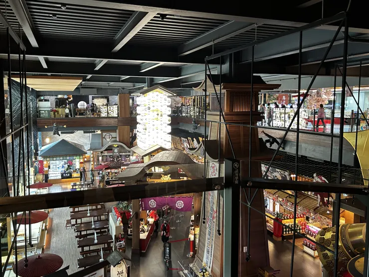 霧影城二樓全景