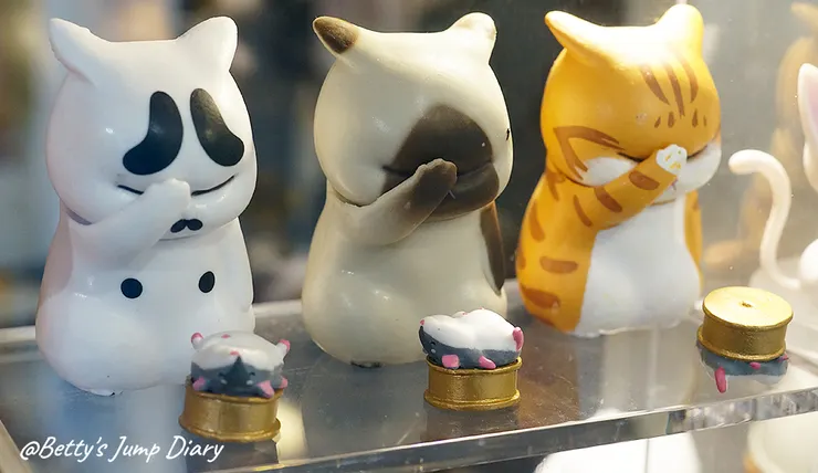 ▲竹北貓角落-苦惱貓 /圖片來源：Betty's Jump Diary