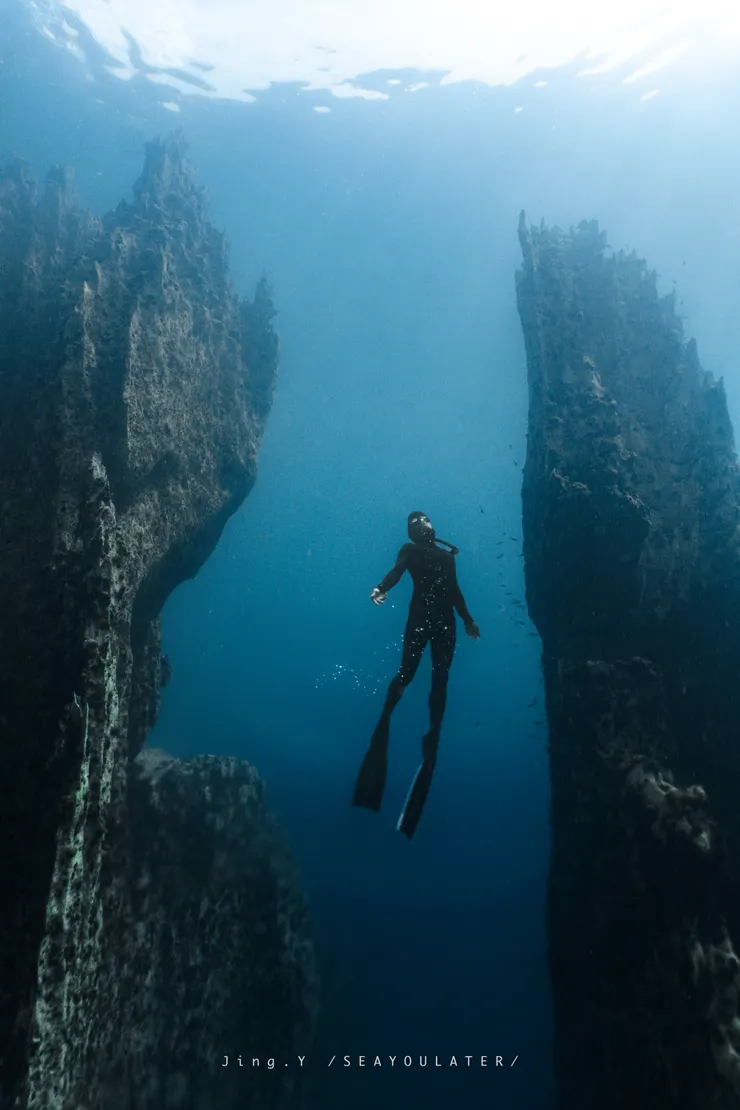 Barracuda Lake水下景觀