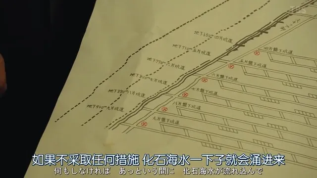 深達海面下940公尺的九片道