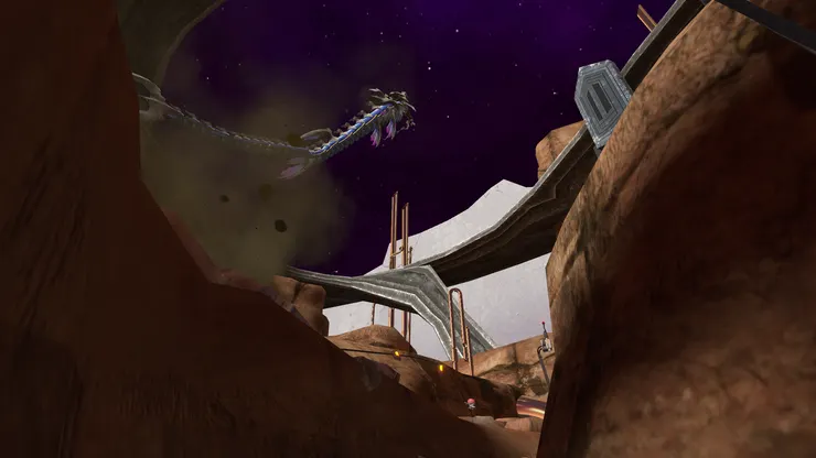 從地底竄出的奇怪生物