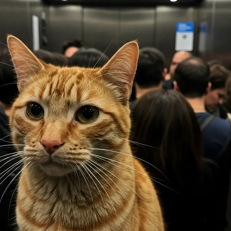 大都會的電梯搭乘文化考驗人性