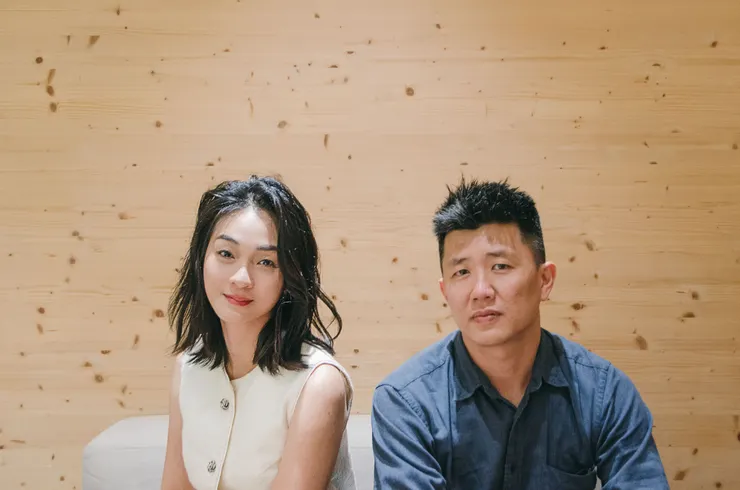 《人生海海》導演廖克發 ╳ 演員陳雪甄專訪。/攝影:ioauue