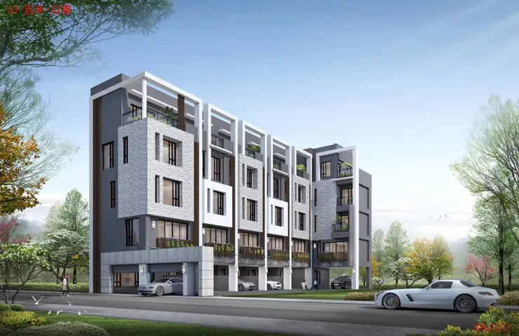 巨禾建設建案示意圖。（圖片來源：巨禾建設臉書）