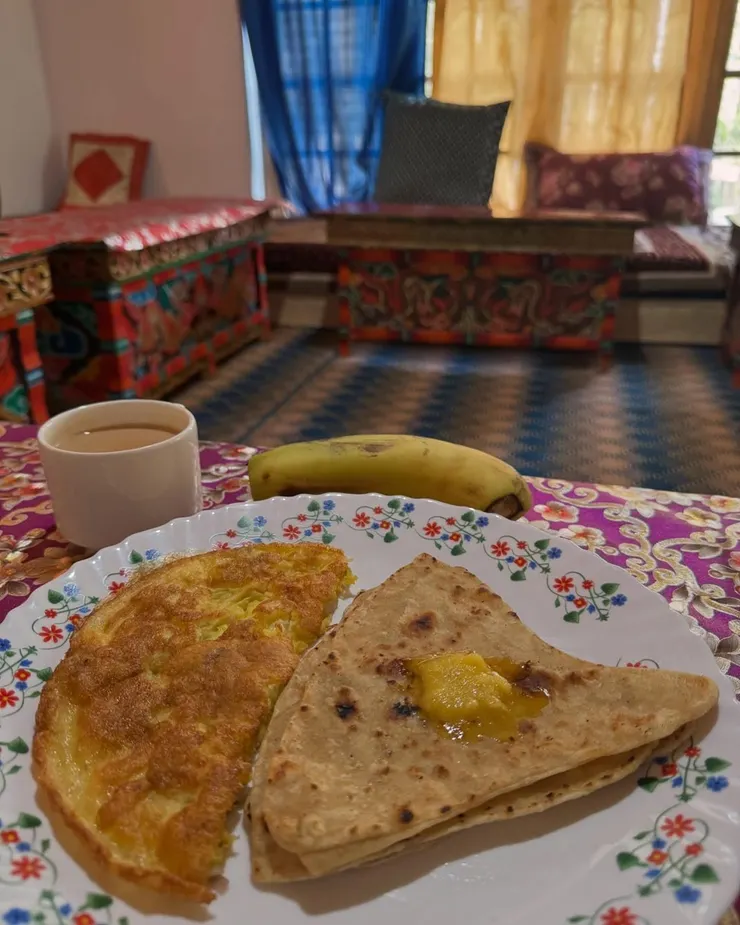 酥油是旅館老闆自製,好吃好吃