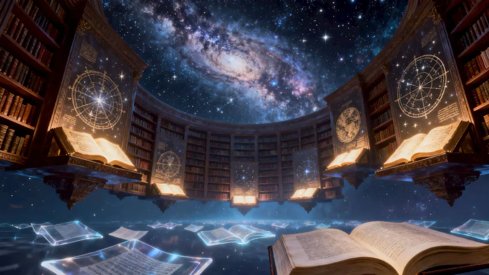 《 靈魂之書 ✦ 宇宙閱覽室 》