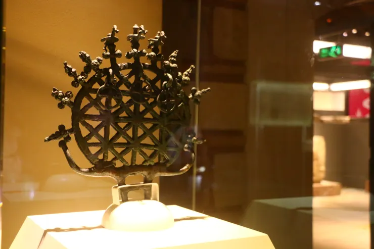 西臺太陽圓盤 王室的象徵Anadolu Medeniyetleri Müzesi,攝影於Ankara