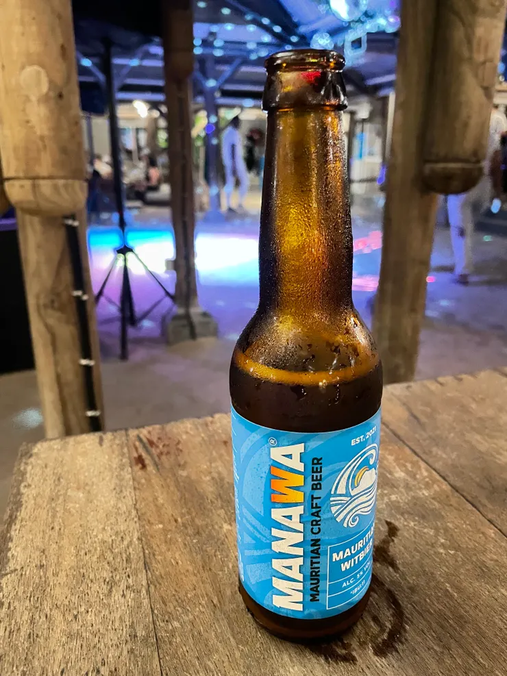模里西斯Veranda Tamarin酒吧的在地啤酒