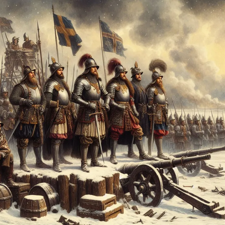 瑞典軍事 - 來源AI幻想