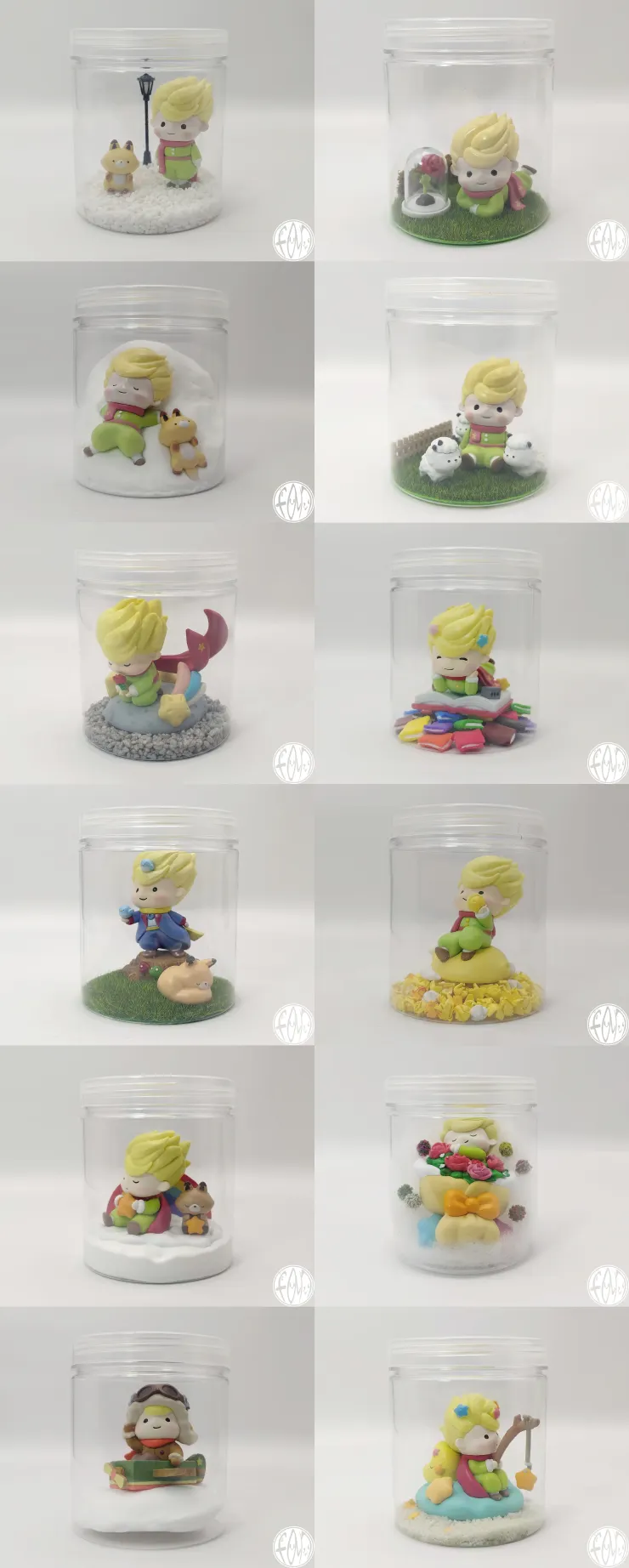 JINART X 小王子 — 全系列 12 款公仔