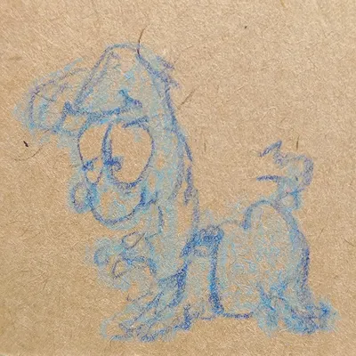 藍色狗狗的沙龍