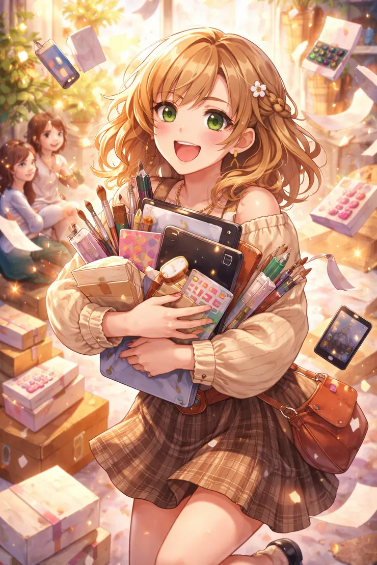 什麼都想嘗試：寫作、繪畫、剪短片、購物🛍️