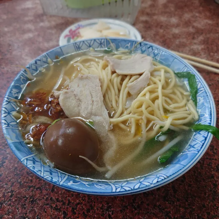 客家湯麵+滷蛋