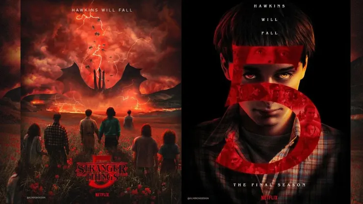 《怪奇物語 5》　圖／X of @Netflix