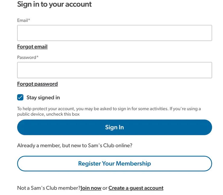 非會員網上購物須建立『訪客帳號（Create Guest Account）。