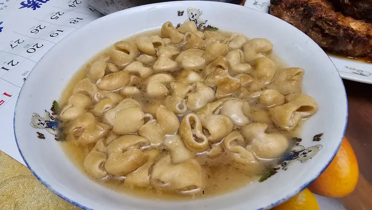 我媽做的薑絲炒大腸足以媲美熱炒店!