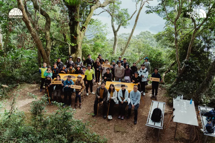 溪洲山頂旁觀景臺大合照