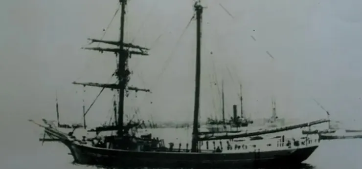 瑪麗．賽勒斯特停航時的照片