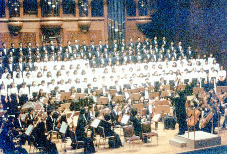 台大合唱團國家音樂廳演唱 1989