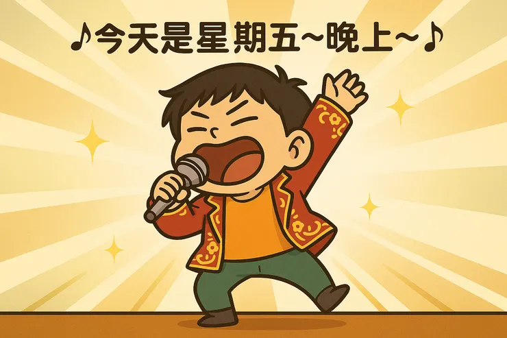 嗨咖附體的演唱會實況