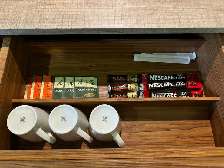 咖啡茶包等備品