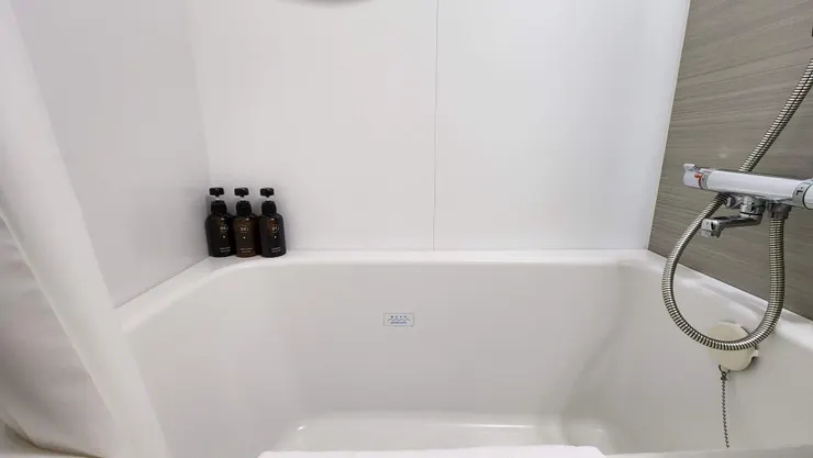 浴缸的部分也是玩玩一天後最想待的地方