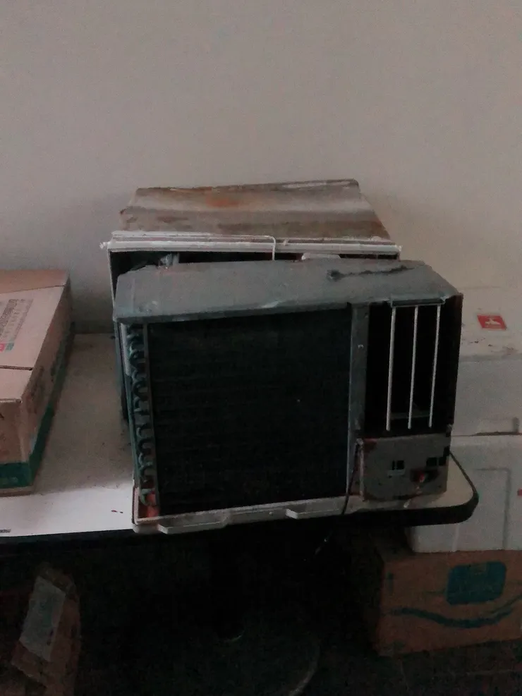 拆除後的冷氣，無法當作二手機，要走報廢流程