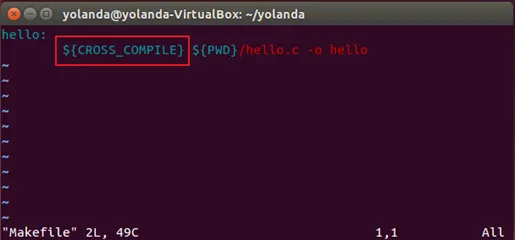 修改Makefile來執行交叉編譯