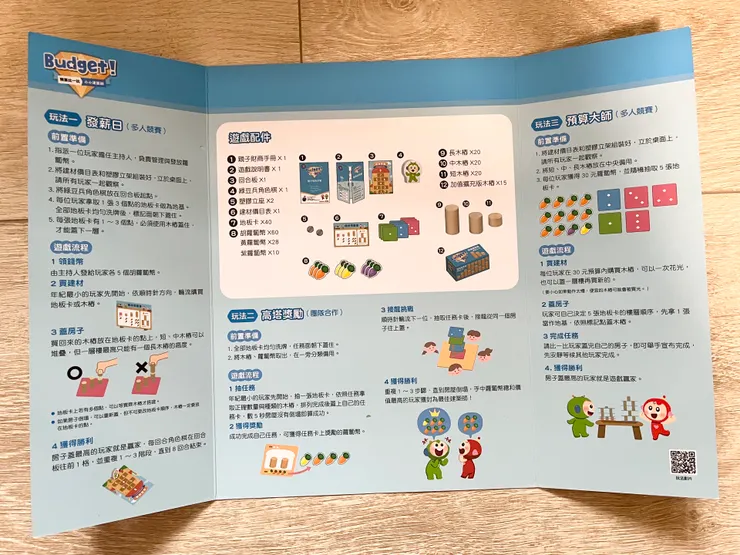 說明書將配件和內容物介紹的很詳細