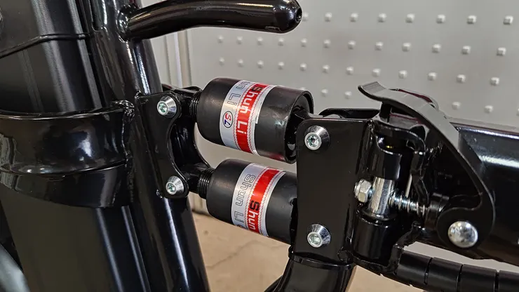 中置雙減震系統