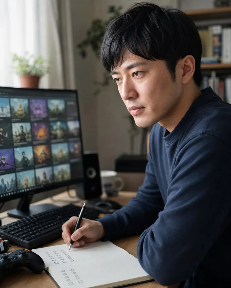 梁练伟整理 Steam 独立游戏试玩清单与愿望单筛选记录