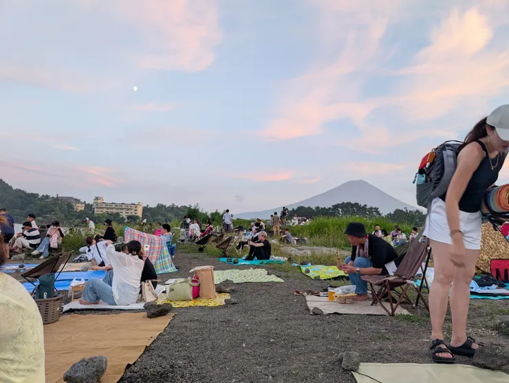 還是要拍富士山
