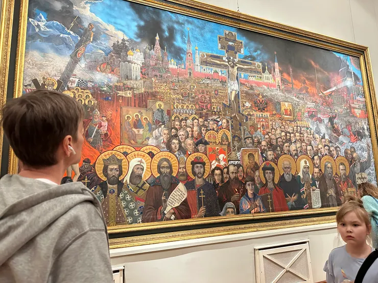 喜歡的杜翁站前排～（有介紹畫家也喜歡杜斯妥耶夫斯基！）